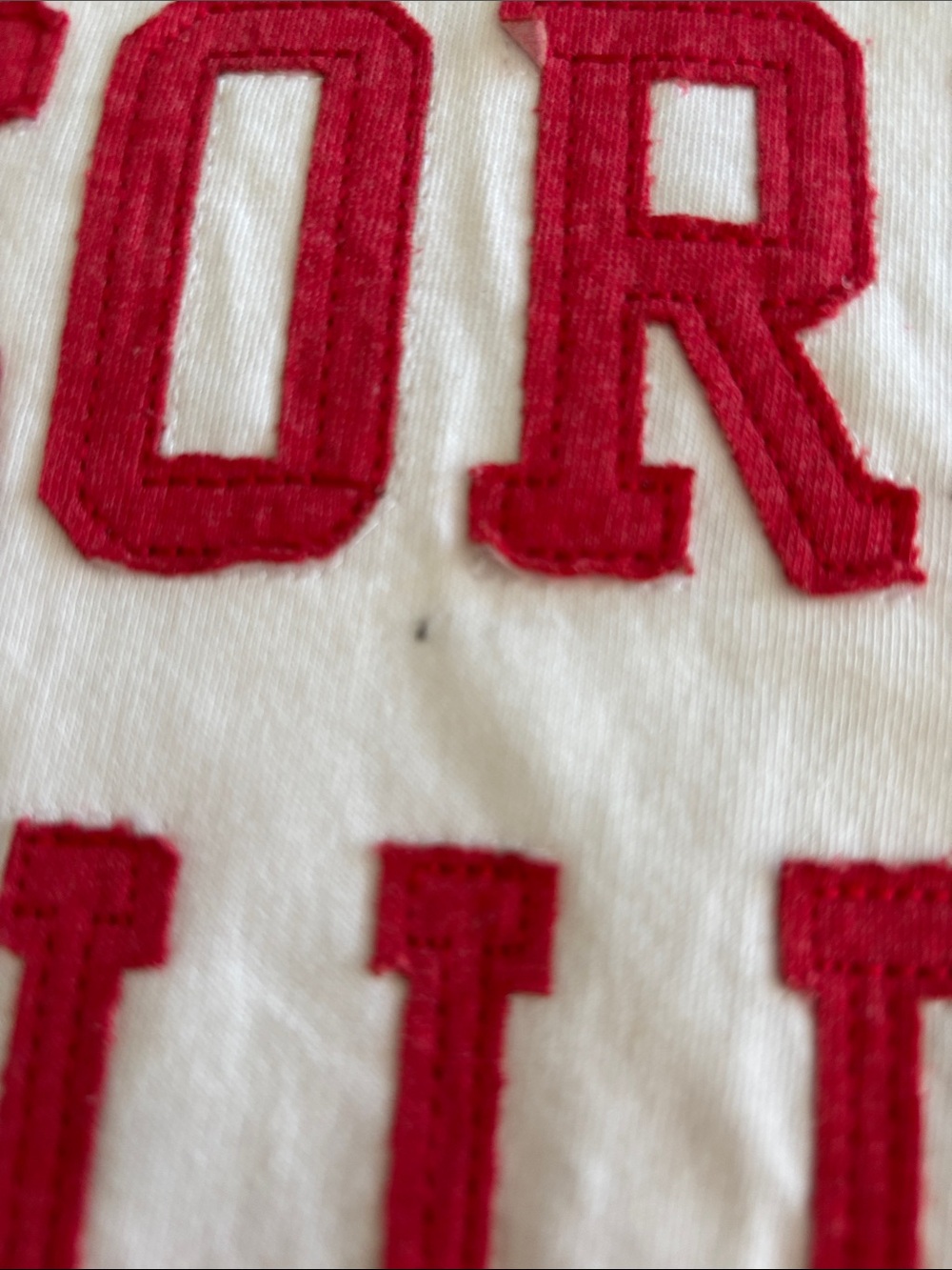 Pressbox White and Red Georgia Bulldogs Long-Sleeve Jersey - Picture 3 of 11